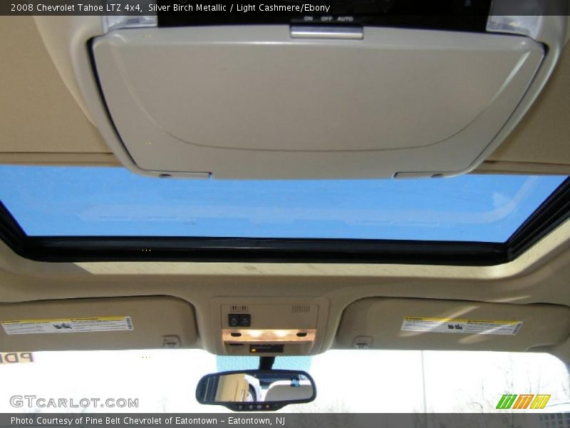 Silver Birch Metallic / Light Cashmere/Ebony 2008 Chevrolet Tahoe LTZ 4x4
