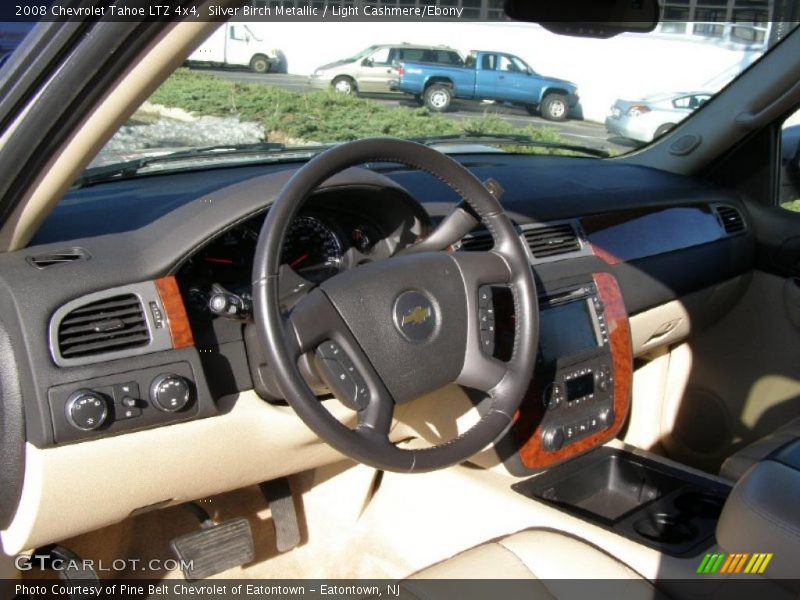 Silver Birch Metallic / Light Cashmere/Ebony 2008 Chevrolet Tahoe LTZ 4x4