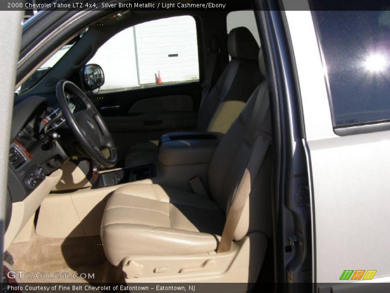 Silver Birch Metallic / Light Cashmere/Ebony 2008 Chevrolet Tahoe LTZ 4x4