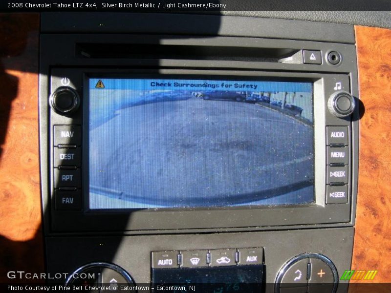 Silver Birch Metallic / Light Cashmere/Ebony 2008 Chevrolet Tahoe LTZ 4x4