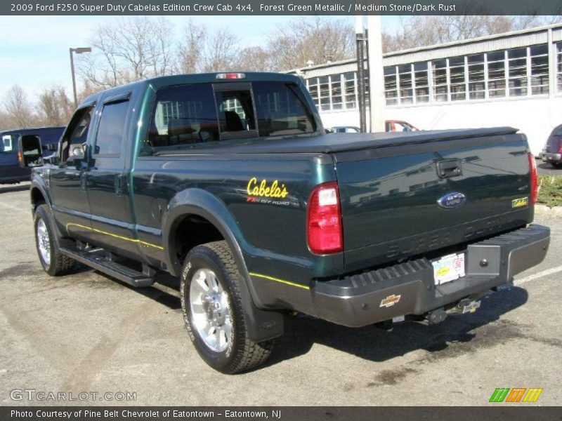  2009 F250 Super Duty Cabelas Edition Crew Cab 4x4 Forest Green Metallic