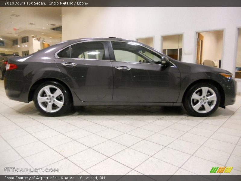 Grigio Metallic / Ebony 2010 Acura TSX Sedan