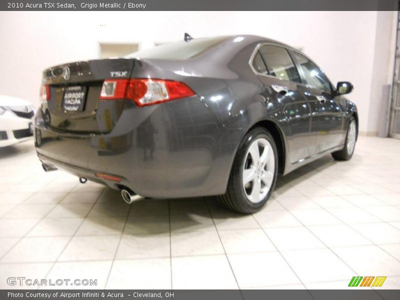 Grigio Metallic / Ebony 2010 Acura TSX Sedan