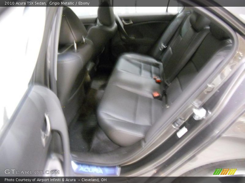 Grigio Metallic / Ebony 2010 Acura TSX Sedan