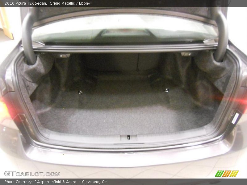 Grigio Metallic / Ebony 2010 Acura TSX Sedan