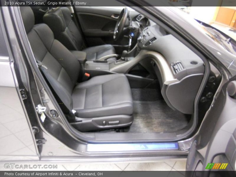 Grigio Metallic / Ebony 2010 Acura TSX Sedan