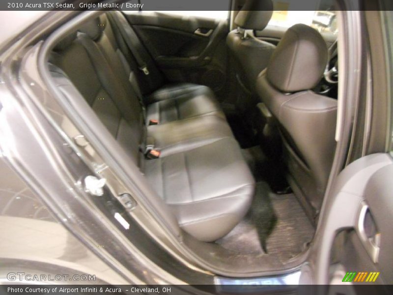 Grigio Metallic / Ebony 2010 Acura TSX Sedan