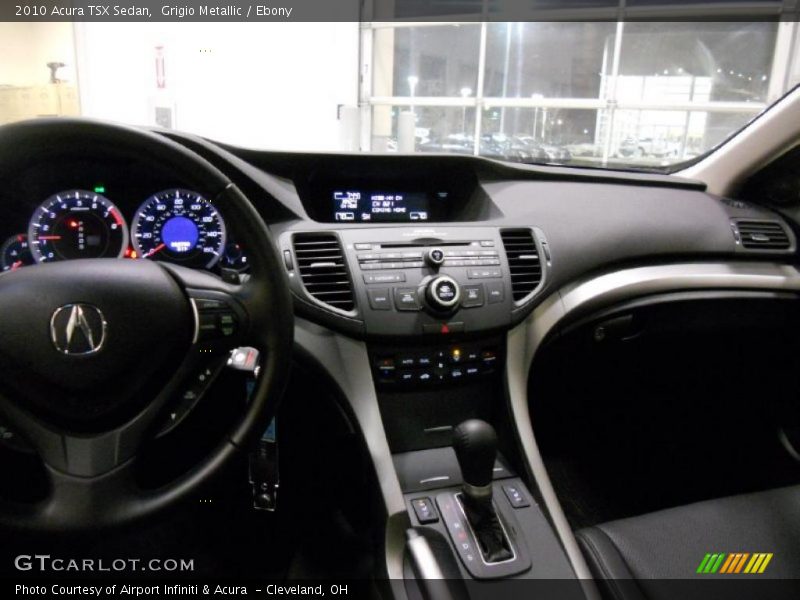Grigio Metallic / Ebony 2010 Acura TSX Sedan