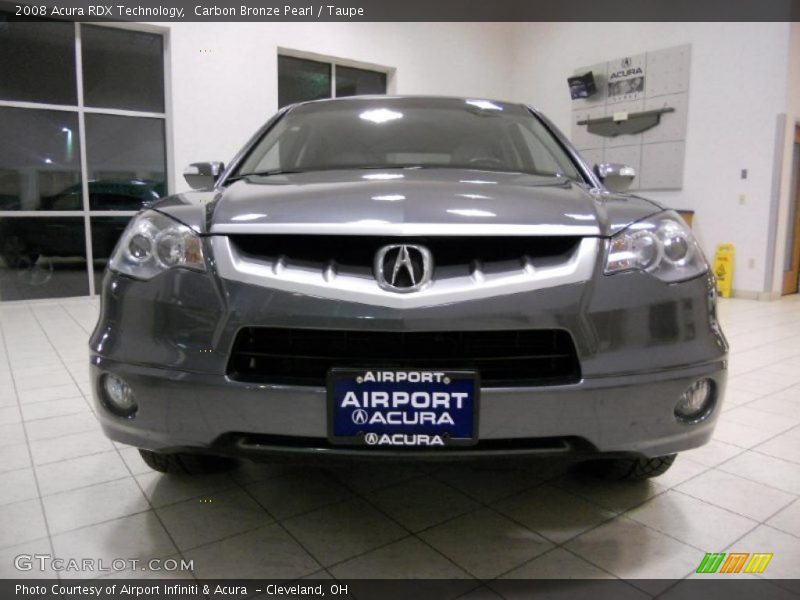 Carbon Bronze Pearl / Taupe 2008 Acura RDX Technology