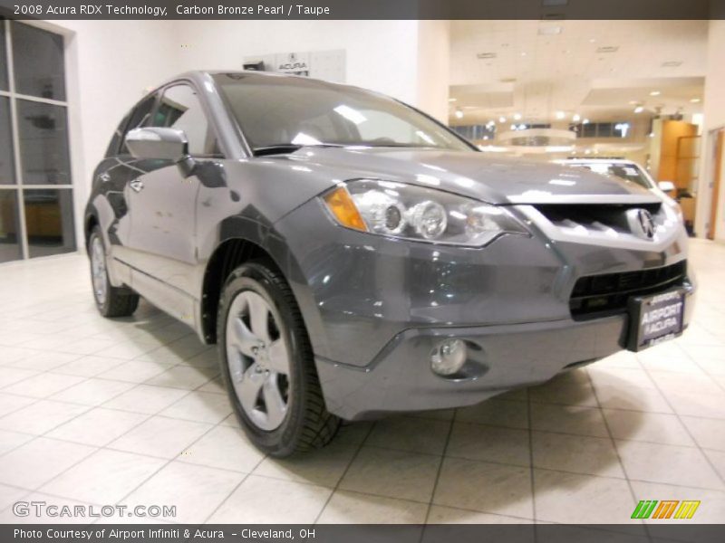 Carbon Bronze Pearl / Taupe 2008 Acura RDX Technology