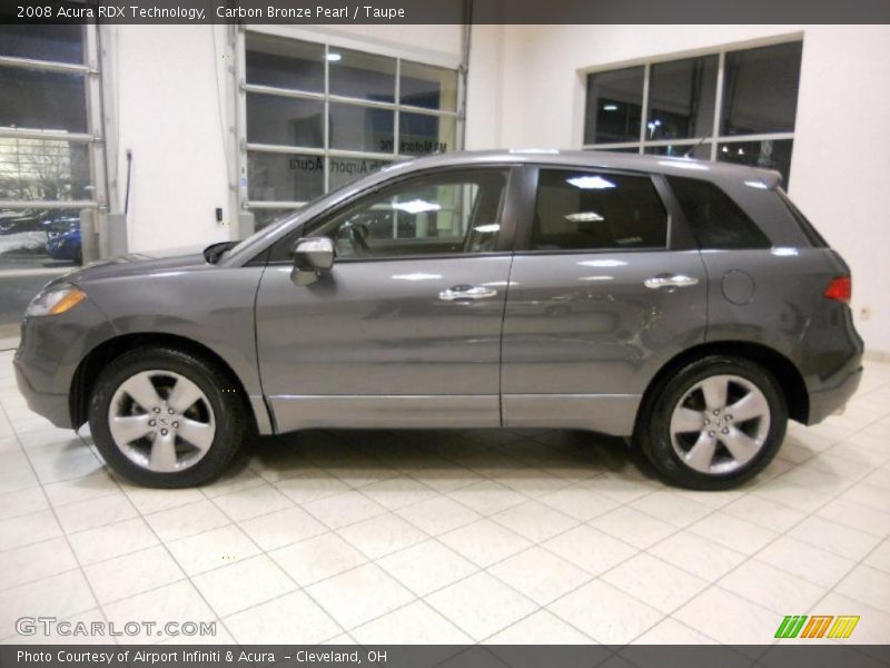 Carbon Bronze Pearl / Taupe 2008 Acura RDX Technology