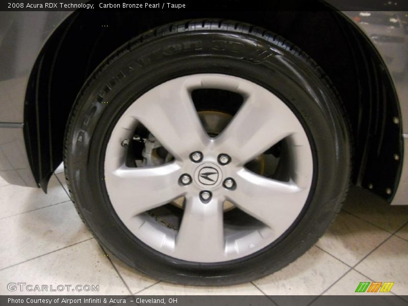 Carbon Bronze Pearl / Taupe 2008 Acura RDX Technology