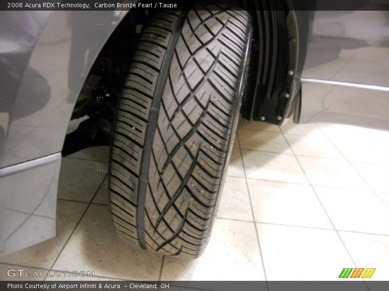 Carbon Bronze Pearl / Taupe 2008 Acura RDX Technology