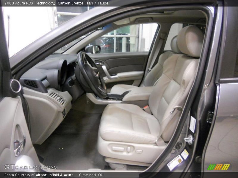 Carbon Bronze Pearl / Taupe 2008 Acura RDX Technology