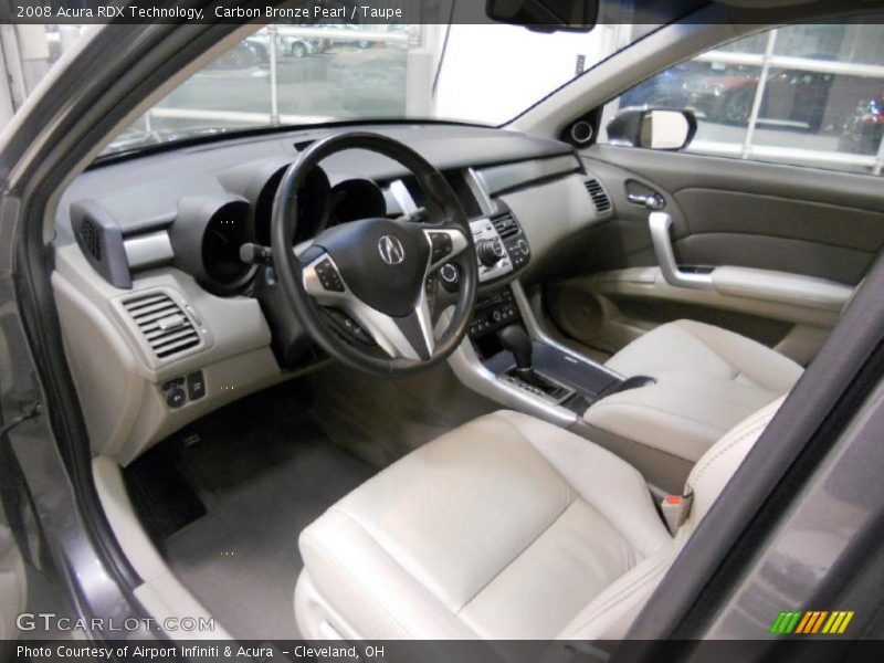Carbon Bronze Pearl / Taupe 2008 Acura RDX Technology