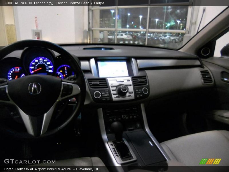 Carbon Bronze Pearl / Taupe 2008 Acura RDX Technology