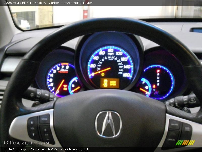 Carbon Bronze Pearl / Taupe 2008 Acura RDX Technology