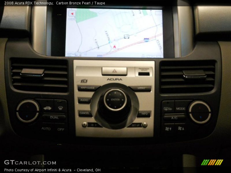 Carbon Bronze Pearl / Taupe 2008 Acura RDX Technology