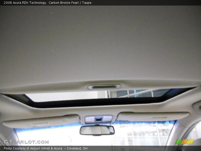 Carbon Bronze Pearl / Taupe 2008 Acura RDX Technology