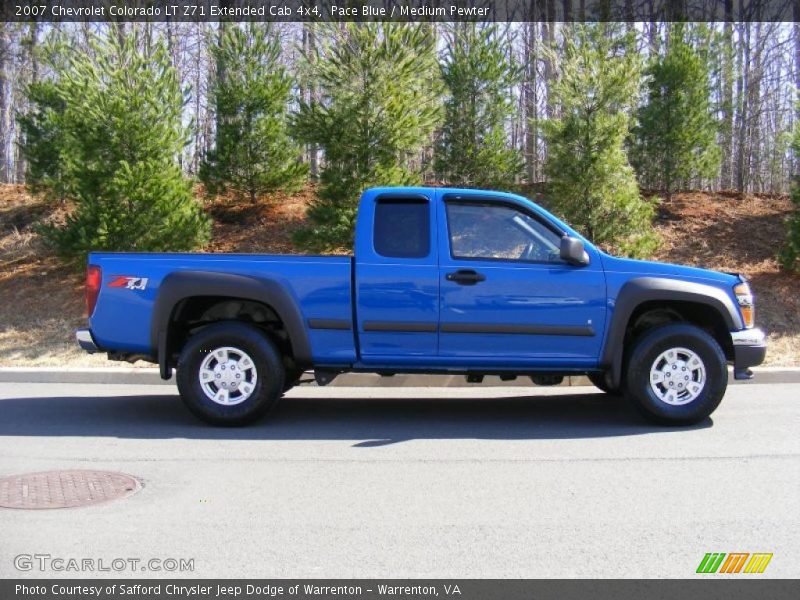  2007 Colorado LT Z71 Extended Cab 4x4 Pace Blue