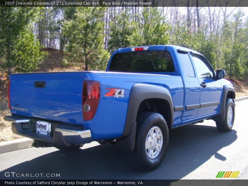  2007 Colorado LT Z71 Extended Cab 4x4 Pace Blue