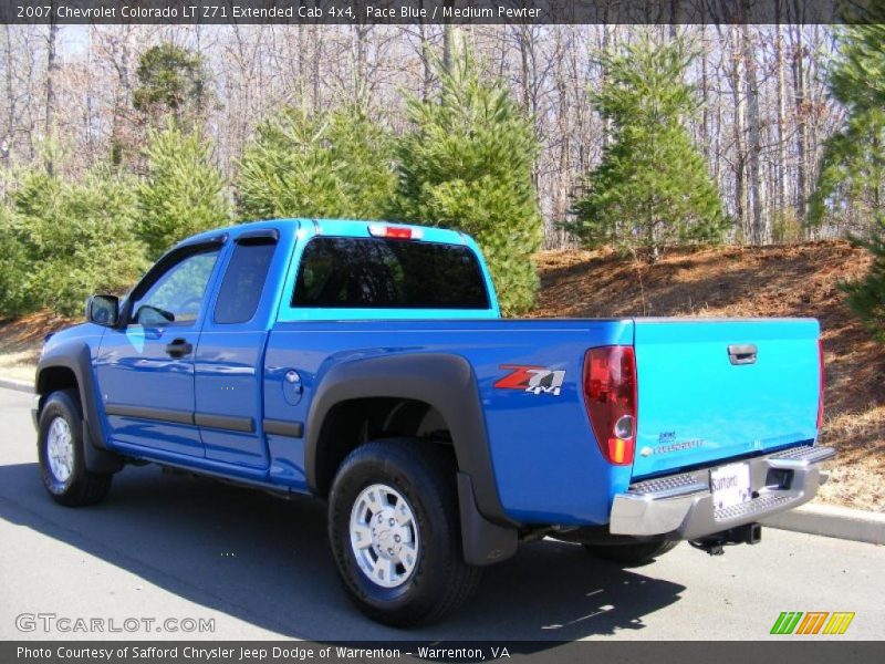  2007 Colorado LT Z71 Extended Cab 4x4 Pace Blue