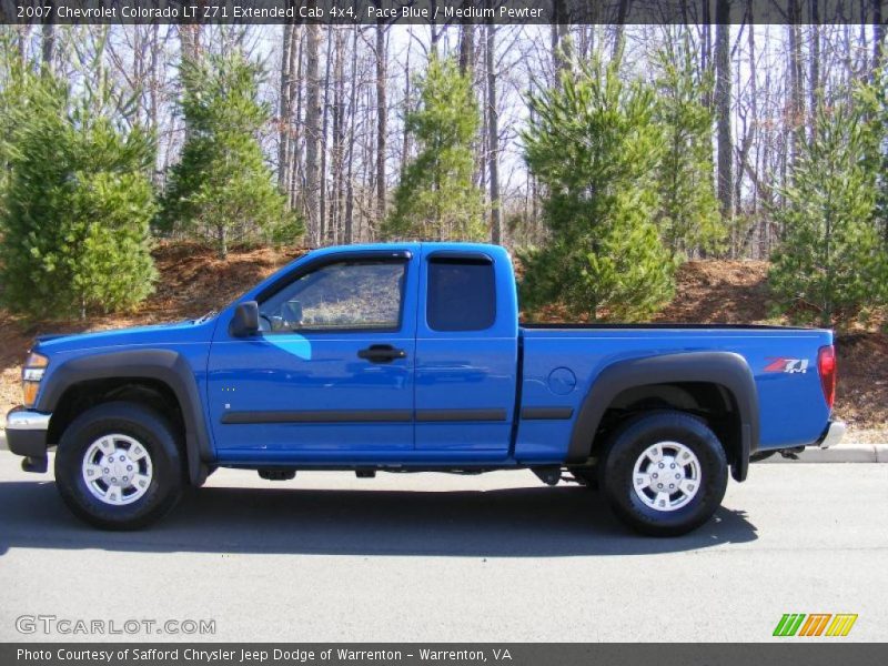  2007 Colorado LT Z71 Extended Cab 4x4 Pace Blue