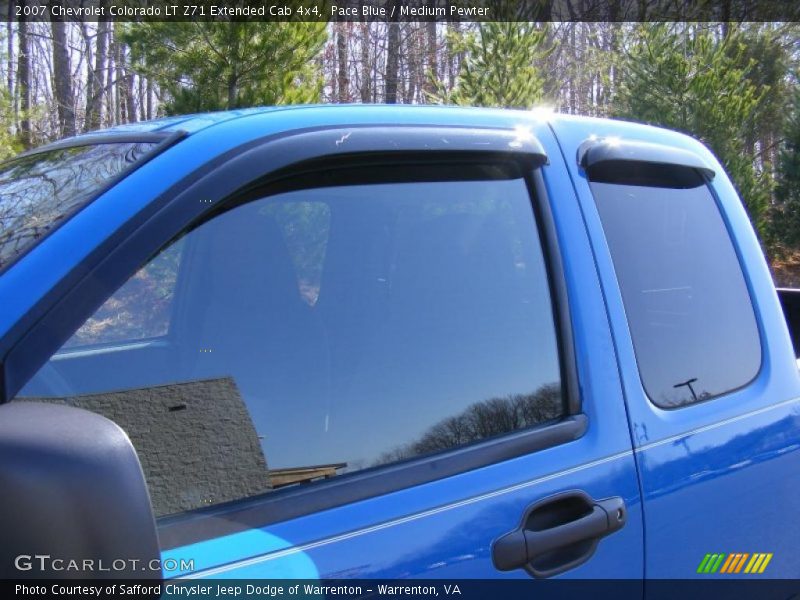 Pace Blue / Medium Pewter 2007 Chevrolet Colorado LT Z71 Extended Cab 4x4