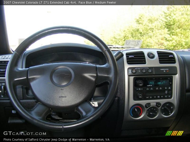 Pace Blue / Medium Pewter 2007 Chevrolet Colorado LT Z71 Extended Cab 4x4