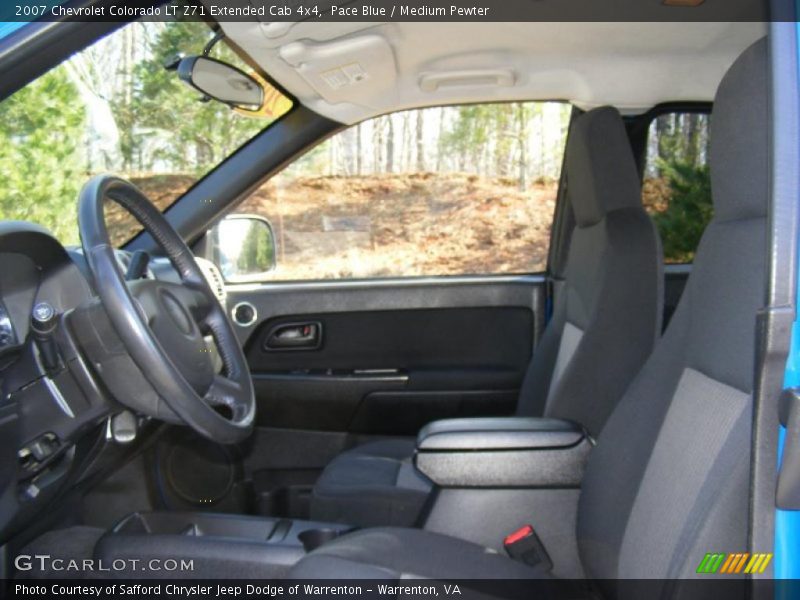 Pace Blue / Medium Pewter 2007 Chevrolet Colorado LT Z71 Extended Cab 4x4