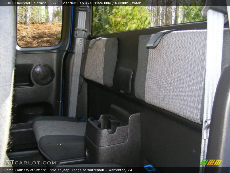 Pace Blue / Medium Pewter 2007 Chevrolet Colorado LT Z71 Extended Cab 4x4