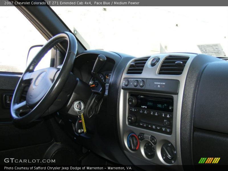 Pace Blue / Medium Pewter 2007 Chevrolet Colorado LT Z71 Extended Cab 4x4