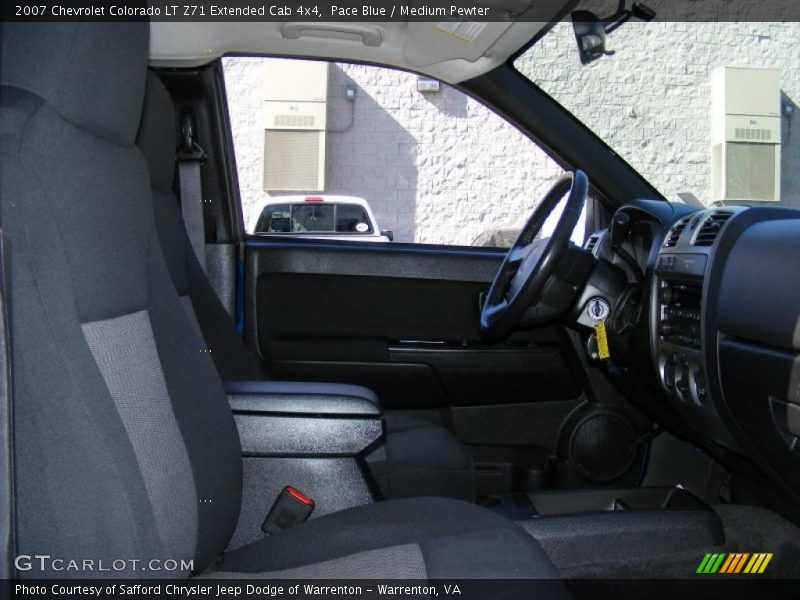 Pace Blue / Medium Pewter 2007 Chevrolet Colorado LT Z71 Extended Cab 4x4