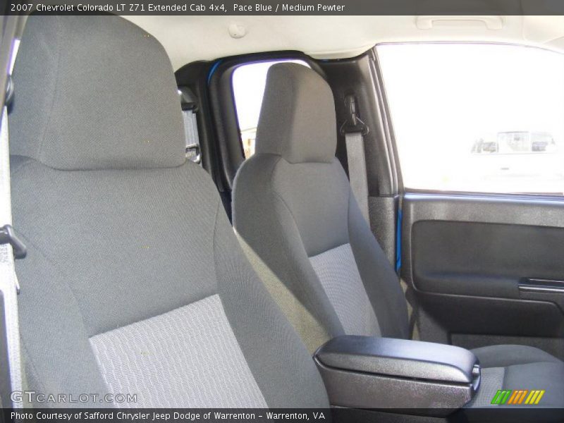 Pace Blue / Medium Pewter 2007 Chevrolet Colorado LT Z71 Extended Cab 4x4