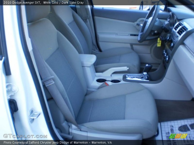 White Gold / Dark Slate Gray 2010 Dodge Avenger SXT