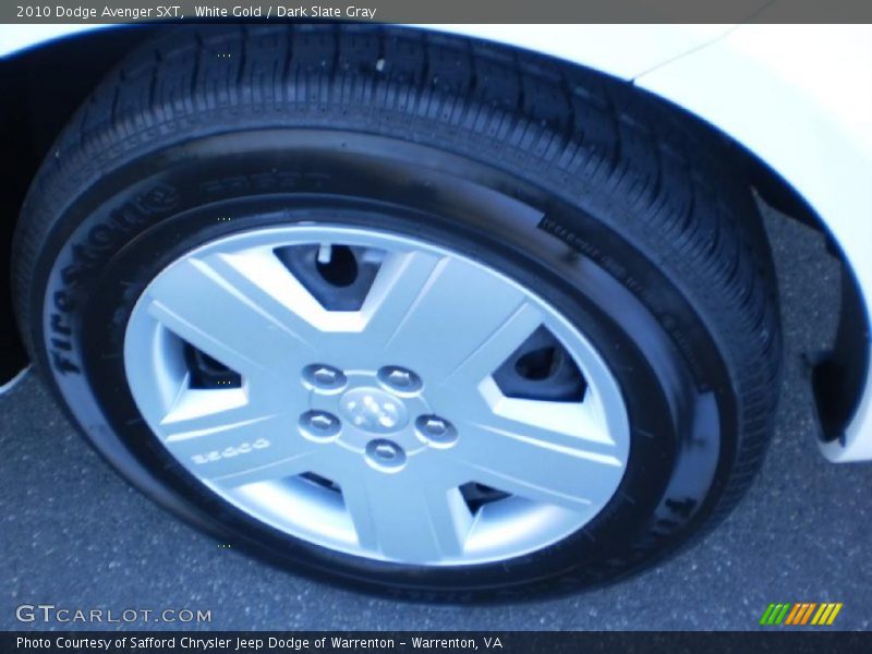 White Gold / Dark Slate Gray 2010 Dodge Avenger SXT