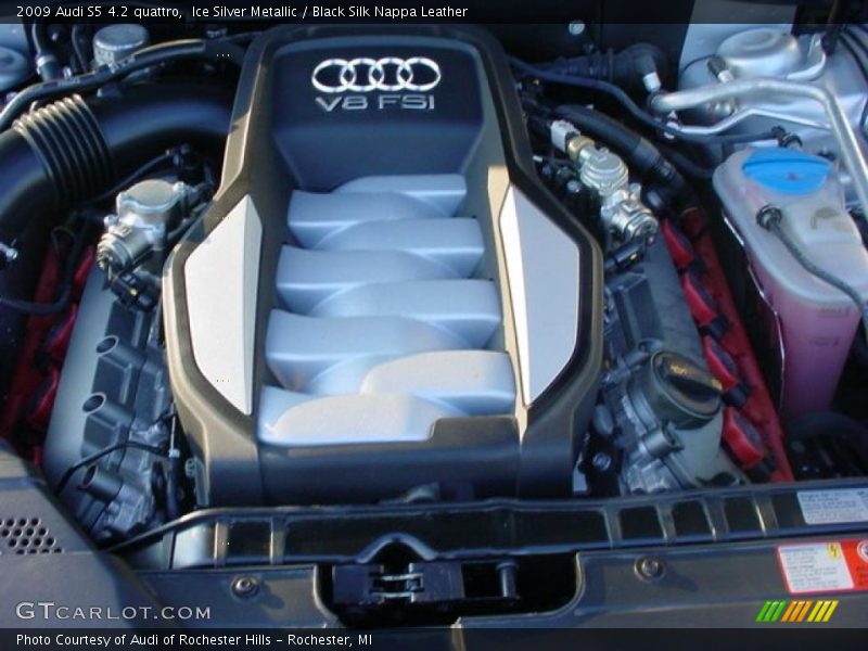  2009 S5 4.2 quattro Engine - 4.2 Liter FSI DOHC 32-Valve VVT V8
