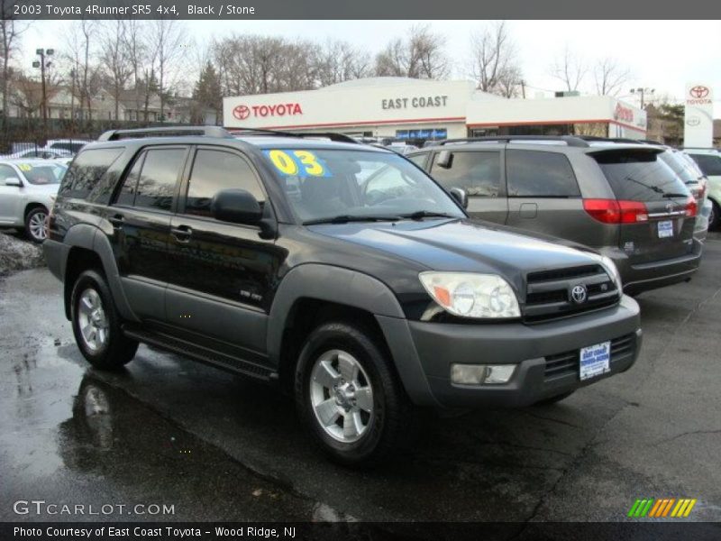 Black / Stone 2003 Toyota 4Runner SR5 4x4