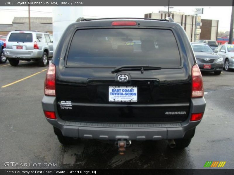 Black / Stone 2003 Toyota 4Runner SR5 4x4