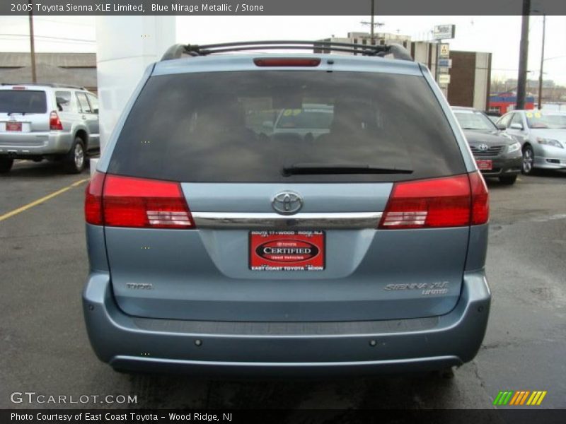 Blue Mirage Metallic / Stone 2005 Toyota Sienna XLE Limited