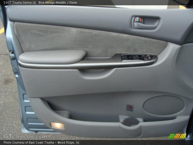 Blue Mirage Metallic / Stone 2007 Toyota Sienna LE