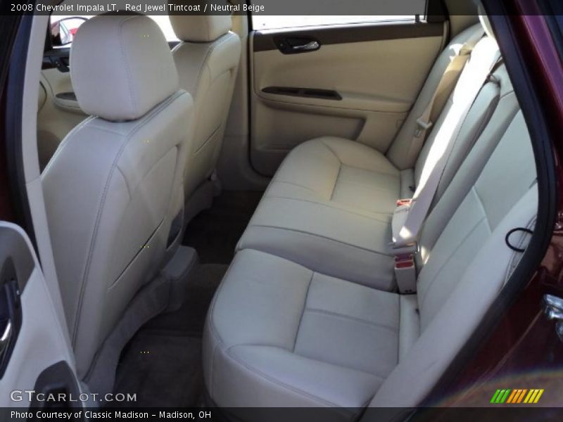 Red Jewel Tintcoat / Neutral Beige 2008 Chevrolet Impala LT