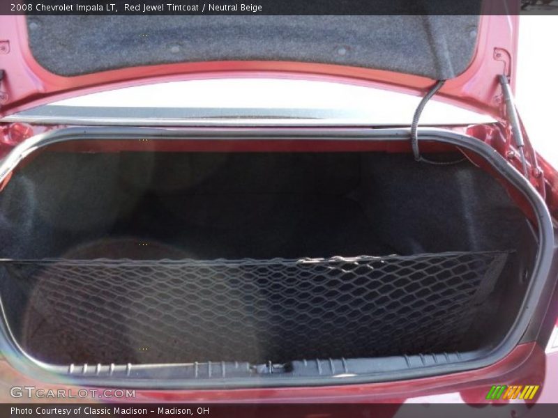 Red Jewel Tintcoat / Neutral Beige 2008 Chevrolet Impala LT