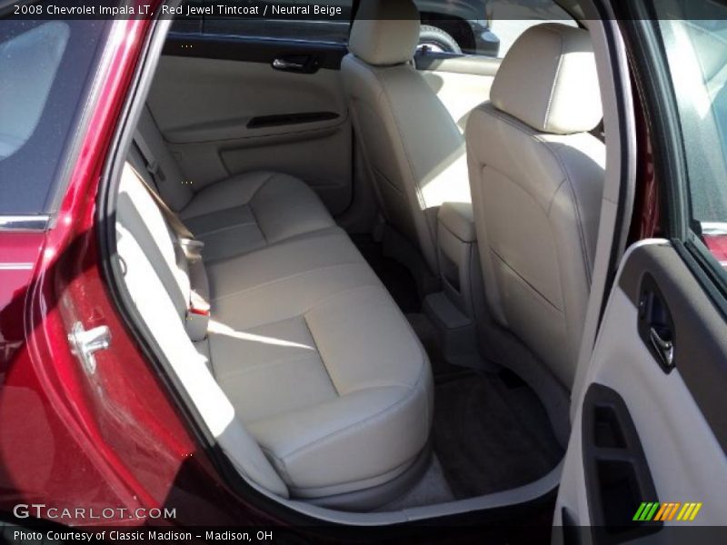 Red Jewel Tintcoat / Neutral Beige 2008 Chevrolet Impala LT