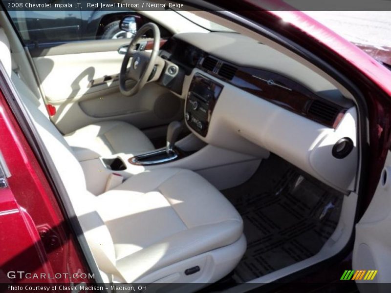 Red Jewel Tintcoat / Neutral Beige 2008 Chevrolet Impala LT