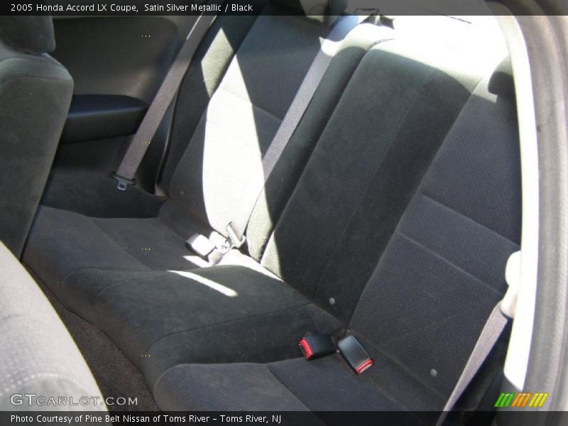 Satin Silver Metallic / Black 2005 Honda Accord LX Coupe