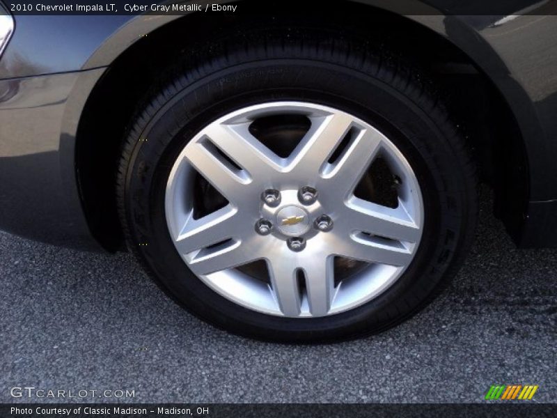 Cyber Gray Metallic / Ebony 2010 Chevrolet Impala LT