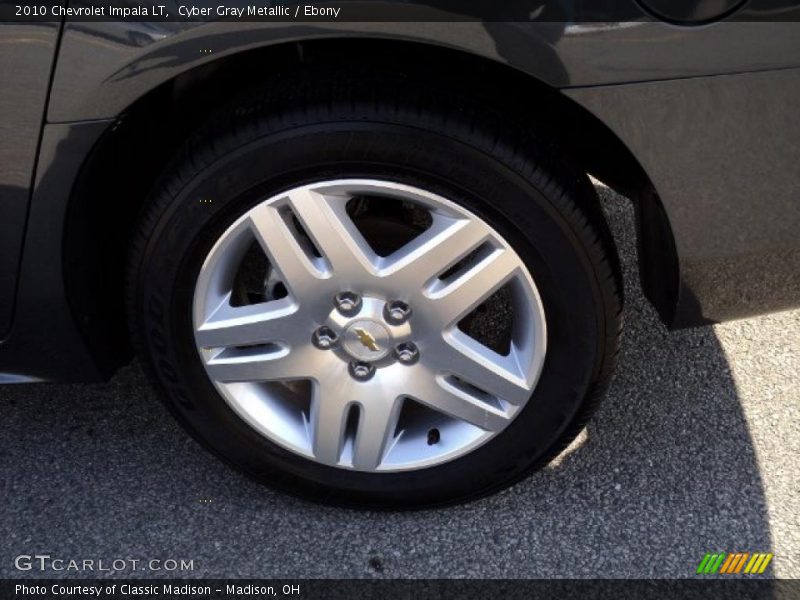 Cyber Gray Metallic / Ebony 2010 Chevrolet Impala LT