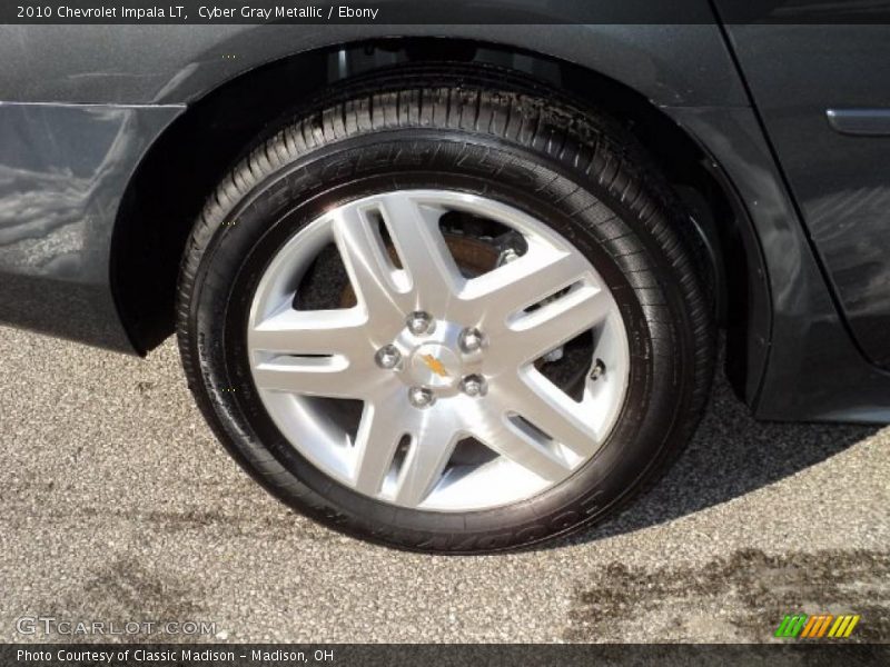 Cyber Gray Metallic / Ebony 2010 Chevrolet Impala LT