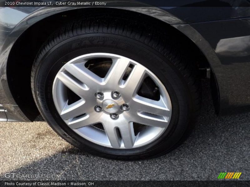 Cyber Gray Metallic / Ebony 2010 Chevrolet Impala LT